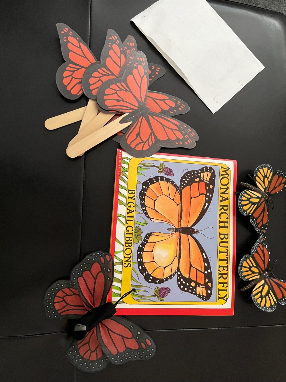 Monarch Butterfly learning set! Includes popular book, finger puppets,etc